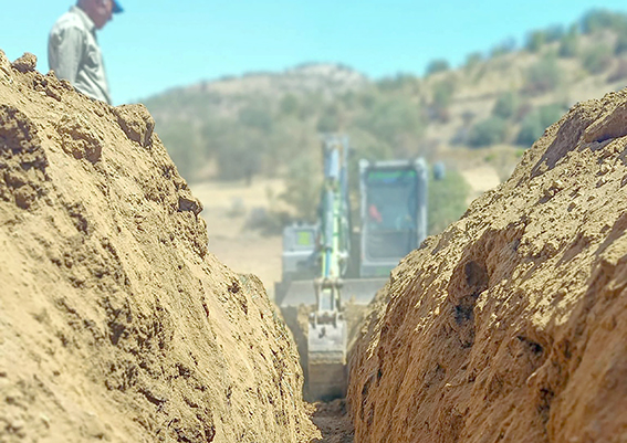 GERCÜŞ ÖZLER KÖYÜ’NDE İÇME SUYU ALTYAPISI GÜÇLENDİRİLDİ