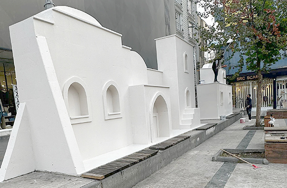 HASANKEYF SOKAK’TA REVİZE, BOYAMA ÇALIŞMALARI SÜRÜYOR