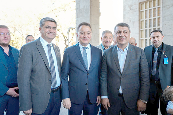 İL BAŞKANI YILMAZ, GENEL BAŞKAN BABACAN İLE ANKARA’DA GÖRÜŞTÜ