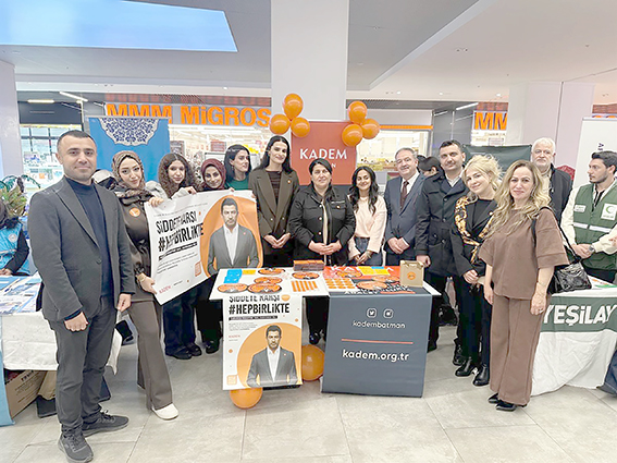 KADINA YÖNELİK ŞİDDETLE MÜCADELE İÇİN GENİŞ KATILIMLI ETKİNLİK