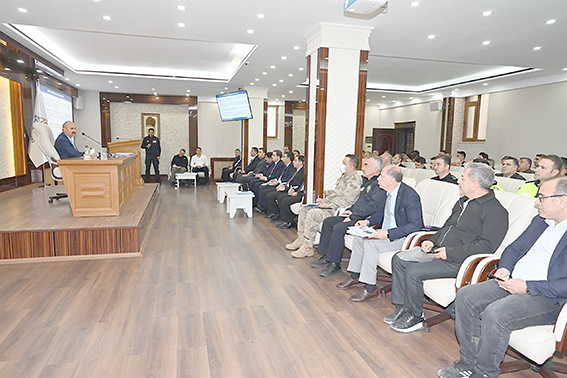 TRAFİK TEDBİRLERİ TOPLANTISI YAPILDI