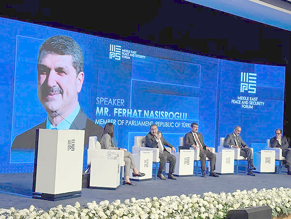 MİLLETVEKİLİ NASIROĞLU, SECURİTY FORUM’A KATILDI