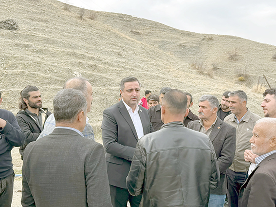 MİLLETVEKİLİ RAMANLI “ÇÖZÜM İÇİN SAHADAYIZ”