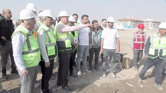 CİGERLO TOKİ KONUTLARI İNCELENDİ