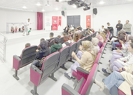 BELEDİYE’DEN ÖZEL GEREKSİNİMLİ BİREYLERE MORAL ETKİNLİĞİ