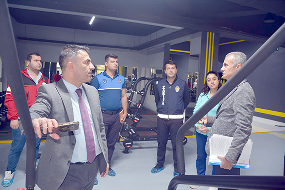 ÖZEL SPOR SALONLARINA SIKI DENETİM