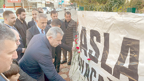 ŞEHİT ÖĞRETMEN AYBÜKE, VURULDUĞU YERDE ANILDI