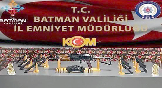 SİLAH KAÇAKÇILIĞI OPERASYONU: 1 TUTUKLAMA