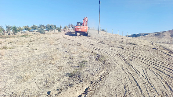 12 AYDA 108 KM YOL AÇILDI