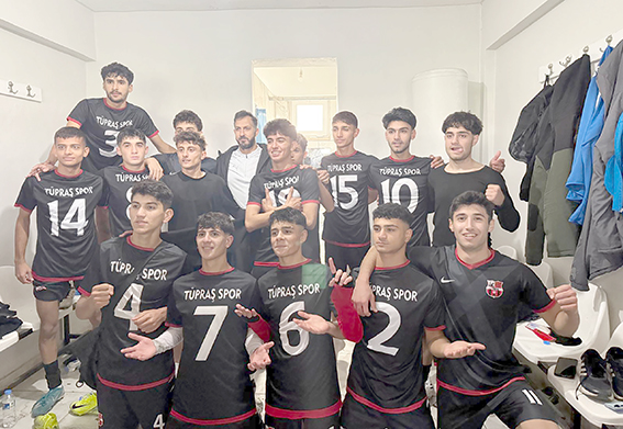 U18 LİGİNDE ŞAMPİYON TÜPRAŞ SPOR
