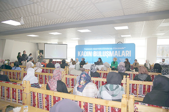 13. KADIN BULUŞMASI GERÇEKLEŞTİRİLDİ