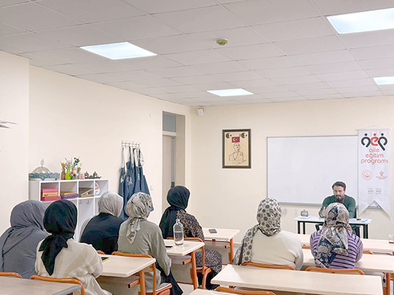 AİLE EĞİTİM PROGRAMI TAMAMLANDI