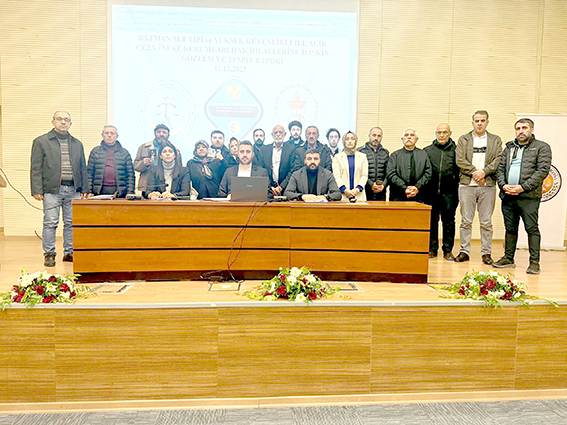 “CEZAEVLERİ AŞIRI KALABALIK, TECRİT VE HAK İHLALLERİ YAŞANIYOR”