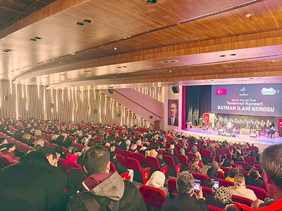 BATMAN ARALIK AYINDA KÜLTÜR VE SANATA DOYACAK