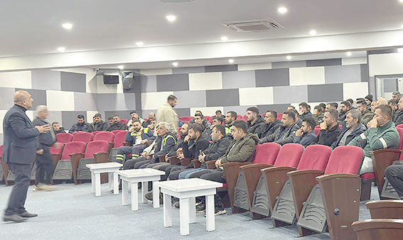 BELEDİYE YAĞIŞ ÖNCESİ EKİP HAZIRLIKLARINI TAMAMLADI