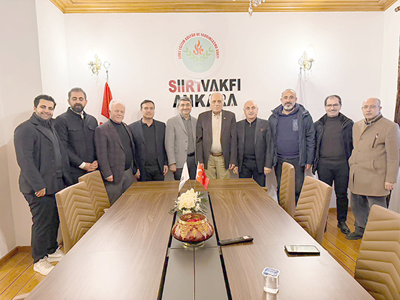 EKMEN’DEN BATMAN VE SİİRTLİLER VAKFI’NA ZİYARET