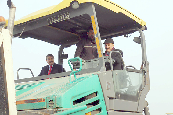 GÜNEYBATI ÇEVRE YOLU ÇALIŞMALARI DEVAM EDİYOR