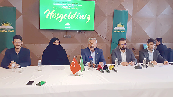 “2025 YILINDA TOPLUMSAL BARIŞ ÖNCELİĞİMİZ OLDU”