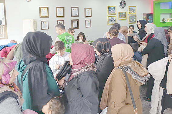 İHH 540 ÇOCUĞU ISITTI