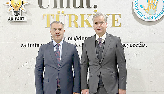 İL BAŞKANI ŞANSİ “İNSAN HAKLARI, SİYASETİMİZİN MERKEZİNDE YER ALMAKTADIR”