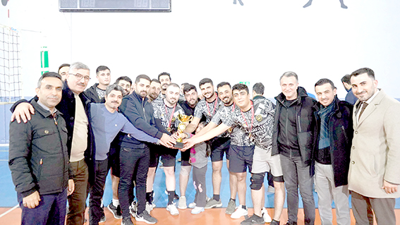 İL SAĞLIK MÜDÜRLÜĞÜ VOLEYBOL TURNUVASI SONA ERDİ