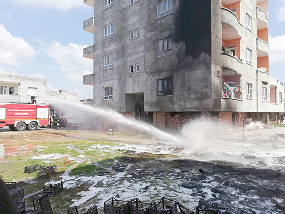 İTFAİYE 20 BİN 719 OLAYA MÜDAHALE ETTİ