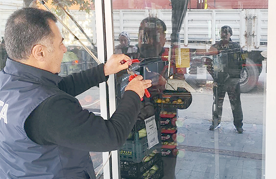 KALDIRIM İŞGALLERİNE YÖNELİK 2.374 İŞYERİNE DENETİM