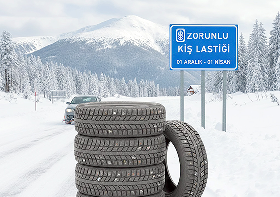 KAR LASTİĞİ OLMAYAN ARAÇLARA TRAFİĞE ÇIKMAYIN UYARISI