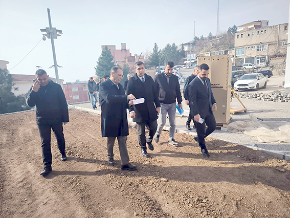 KAYMAKAM BÖÇKÜN, YATIRIMLARI İNCELEDİ