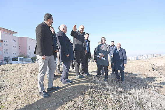 KUZEYDOĞU ÇEVRE YOLU İNCELENDİ