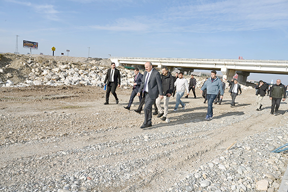 700 DÖNÜMLÜK REKREASYON ALANI İÇİN ÇALIŞMALAR BAŞLADI