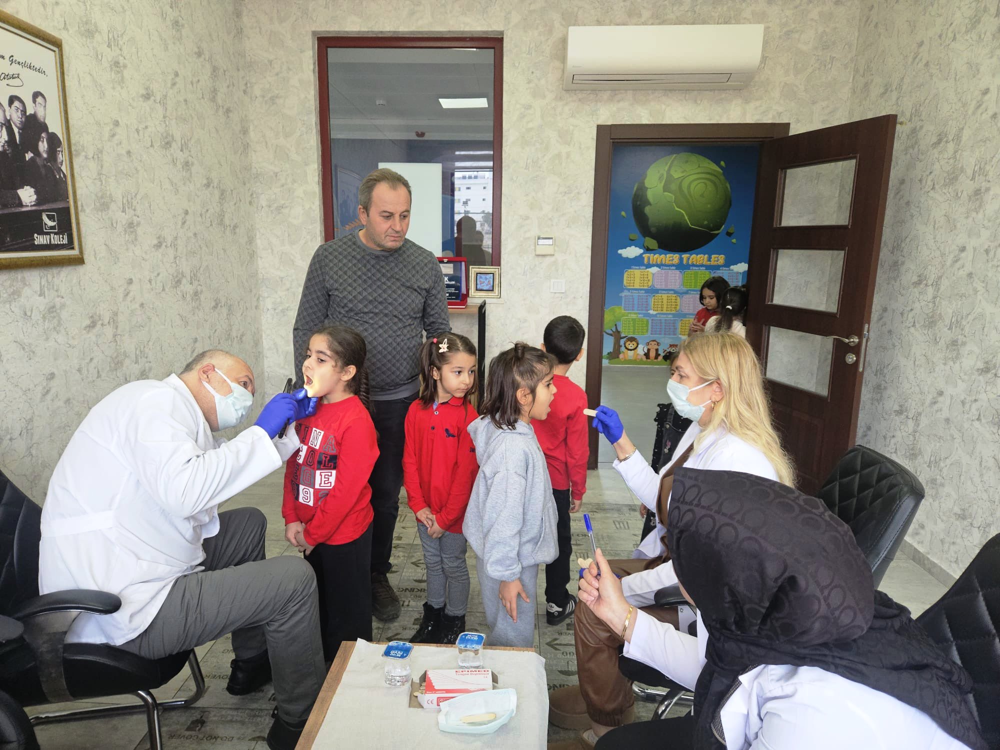 Minik Sınıf Öğrencilerine Ağız ve Diş Sağlığı Tarama ve Eğitimi