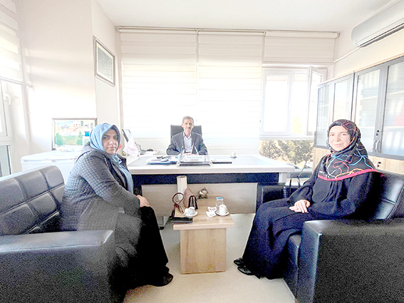 MÜFTÜ YARDIMCISI’NDAN KYK KIZ YURDUNA ZİYARET