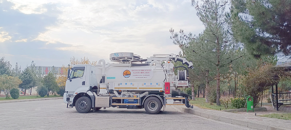 TEMİZLEME VE VİDANJÖR ARACI HİZMETE GİRDİ