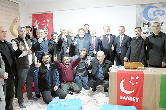 SAADET PARTİSİ İL DİVAN TOPLANTISI GERÇEKLEŞTİRİLDİ