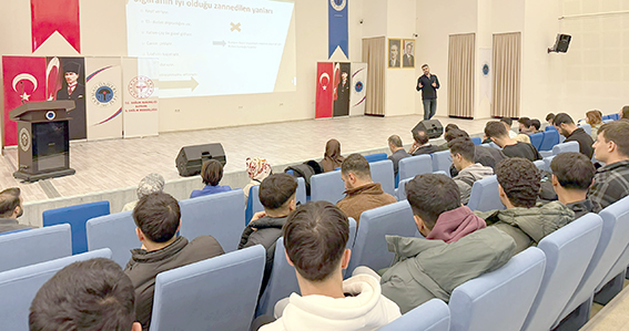 SAĞLIK ÜZERİNE ETKİLERİ SEMİNERİ DÜZENLENDİ