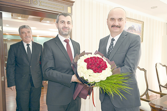 TPAO HEYETİNDEN VALİ CANALP’A 71. YIL ZİYARETİ