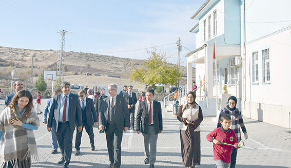 ÜÇYOL VE SAKLI KÖY OKULLARI İNCELENDİ