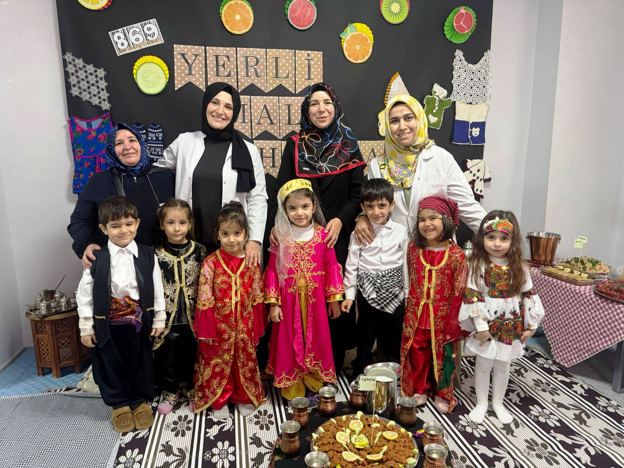 4-6 Yaş Kur’an Kursu’nda Yerli Malı Haftası Etkinliği