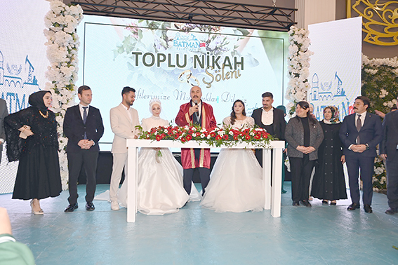 BATMAN’DA EVLİLİK SAYILARI İSTİKRARINI KORUYOR