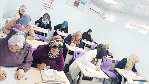 2026’NIN İLK OKUMA YAZMA KURSU BAŞLADI