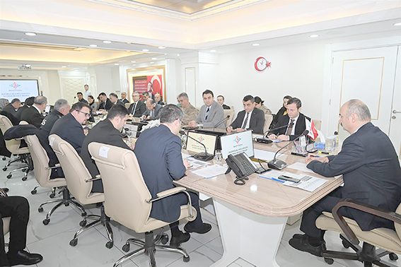 BAĞIMLILIKLA MÜCADELE PROJE TOPLANTISI YAPILDI