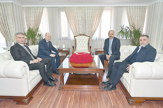 BAKAN YARDIMCISI SUVER’DEN VALİ CANALP’E ZİYARET