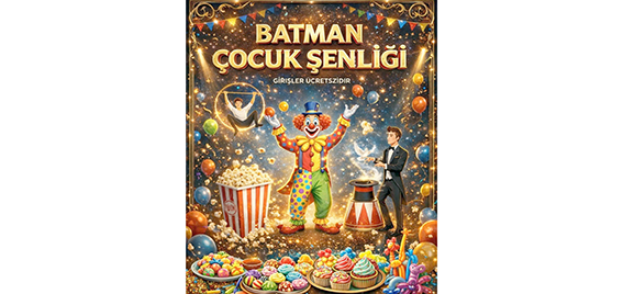 BATMAN ÇOCUK ŞENLİĞİ BAŞLIYOR