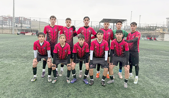 BELEDİYESPOR U-15’TEN TARİHİ GALİBİYET