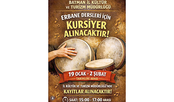 ERBANE GRUBU KURS KAYITLARI BAŞLADI