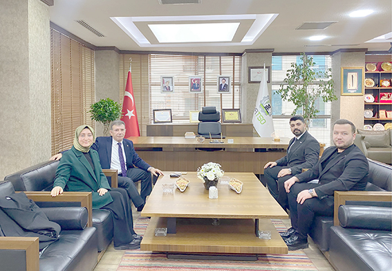 GENÇ ASKON’DAN BAŞKAN DEMİR’E ZİYARET