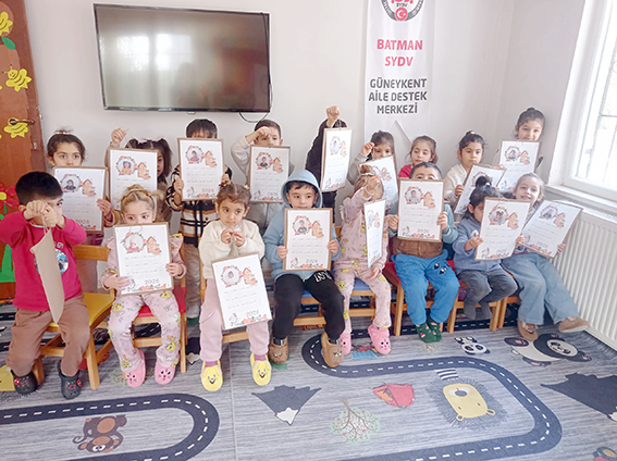 GÜNEYKENT’TE ÇOCUKLAR 2026 TAKVİMİNİ TASARLADI