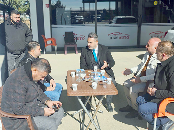 İL BAŞKANI ÇETİN “YOLUMUZ BİR, GÖNLÜMÜZ BİRDİR”