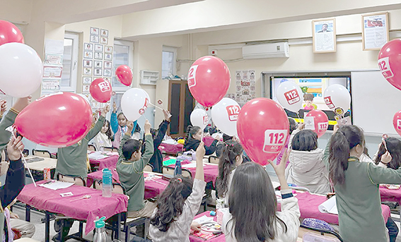 ERKEN YAŞTA ACİL ÇAĞRI BİLİNCİ OLUŞTURULDU